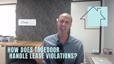 How does TrueDoor handle lease violations?