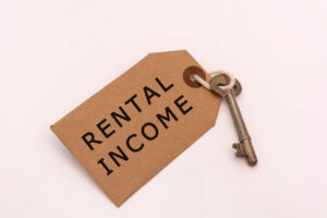 key to cypress rental property attached to a label that says "Rental Income"