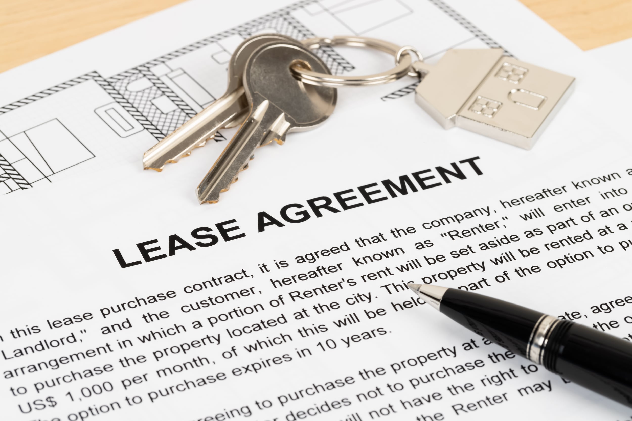 Rental lease agreement 